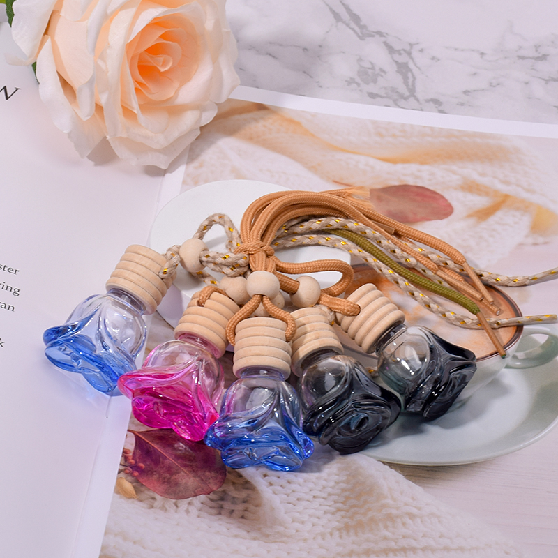 Car perfume bottle Creative in-car aromatherapy bottle pendant Car decorative (3).jpg