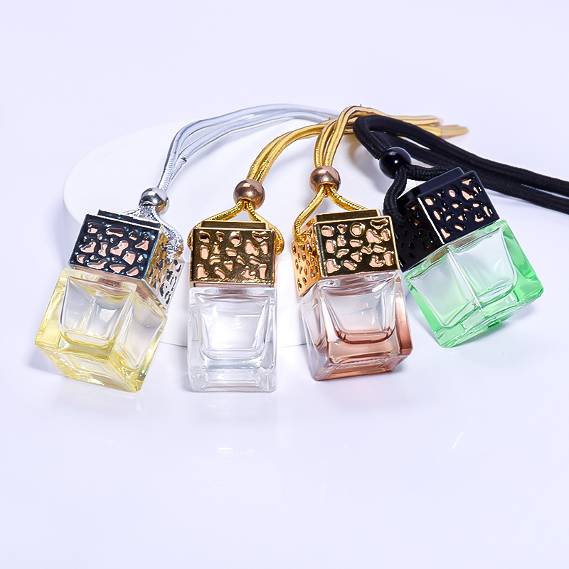 Car Air Freshener Diffuser Bottle Pendants Aromatherapy Glass Perfume Bottle (1).jpg