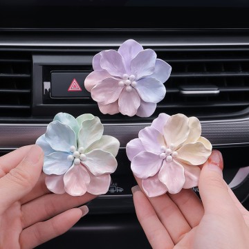 Ceramic flower-shaped air outlet diffuser