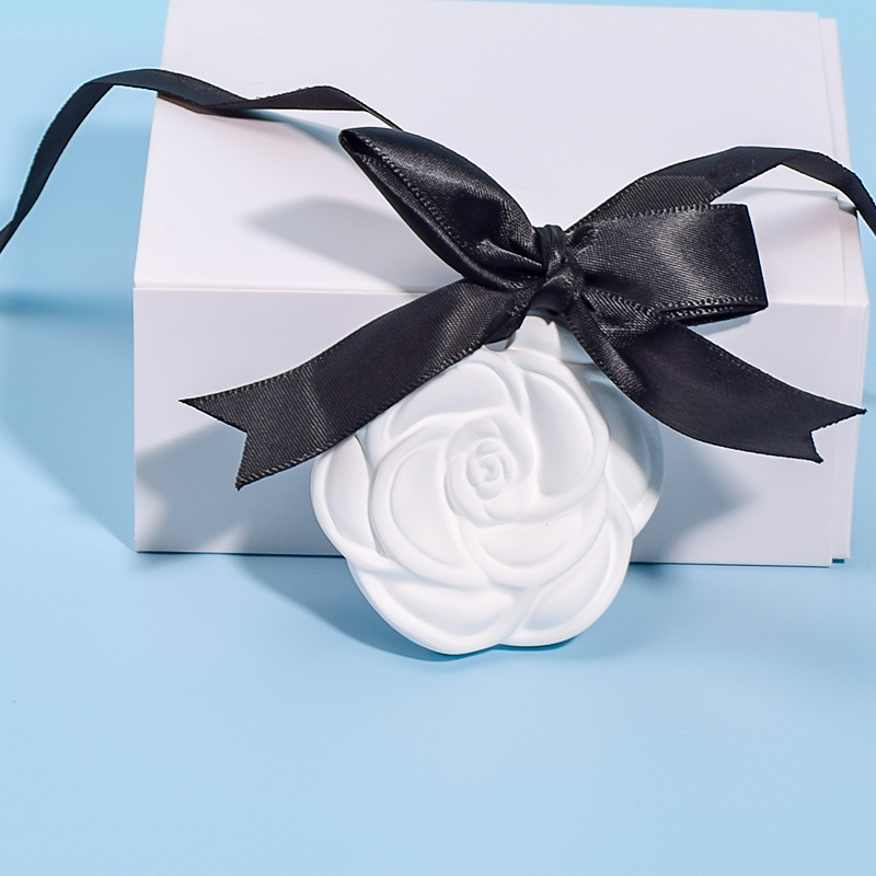 Ceramic Scented Stone Camellia flower Plaster Aroma Fragrance Diffuser Stone (4).jpg