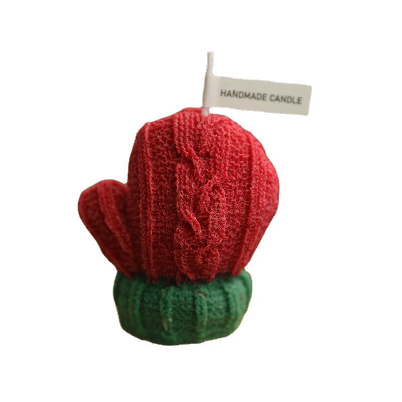 Christmas Scented Candle Ambience Mini Woolen Glove Shape (5).jpg