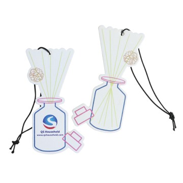 Quansheng scented Card Car air Freshener can be customized