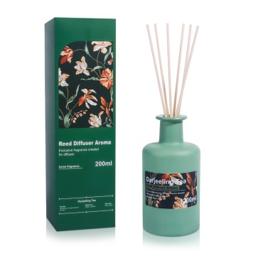 200ml Colorful Bottle Reed Diffuser Set