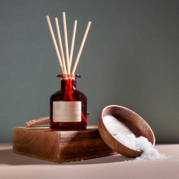 Reed diffuser glass bottle fragrance bottle hotel room for decoration