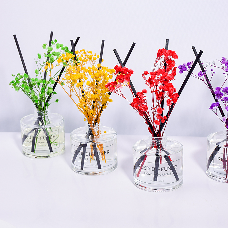 Dried Flower Reed Diffuser Luxury Home Reed Diffuser Sets (7)