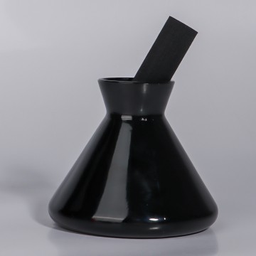 Trumpet perfume bottle glass empty bottle home decoration