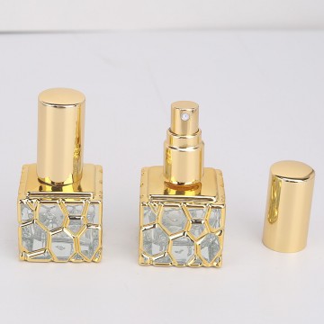10ML electroplating spray water Cube perfume dispenser bottle
