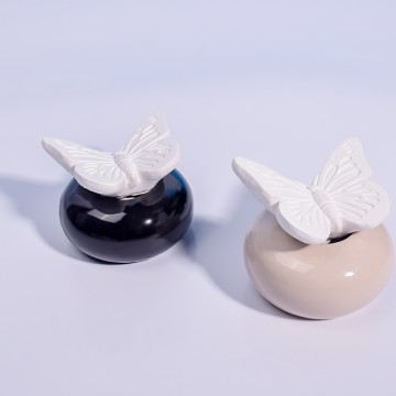 Plaster Animal Butterfly Shape Essential Oil Diffuser with Cotton Cord