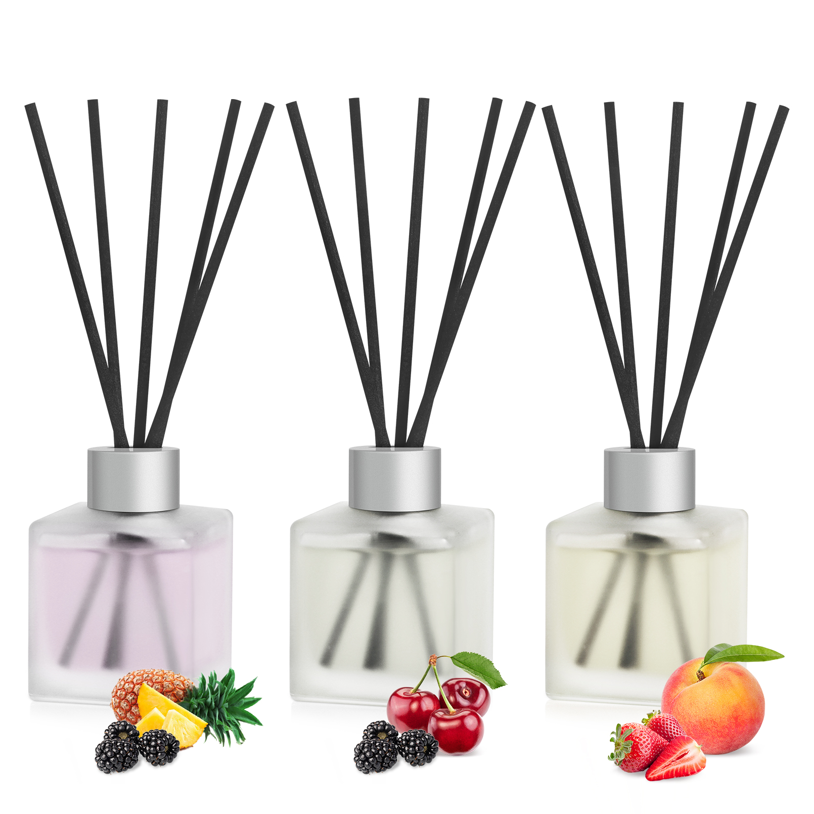 Reed Diffuser Set Gift Glass Bottle Reed Stick Home Fragrance (5).jpg
