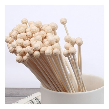 Aroma Reed Diffuser Rattan Sticks With Wood bead diffuser