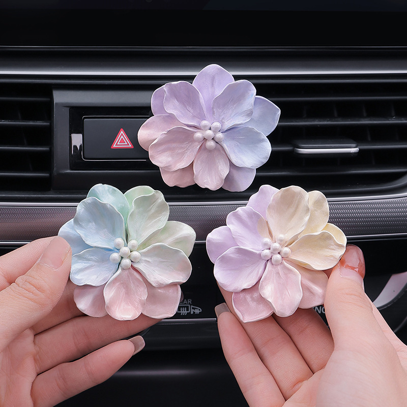 Car Aromatherapy ceramic air Conditioning Outlet Decoration Diffuser Stone (1).jpg