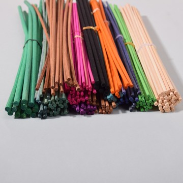 Colorful rattan sticks Fragrance Essential Scented Oil Reed Diffuser Stick