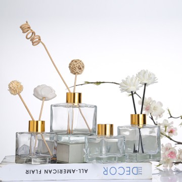 Crystal Glass Diffuser Bottle With Cap for Fragrance Reed Diffuser