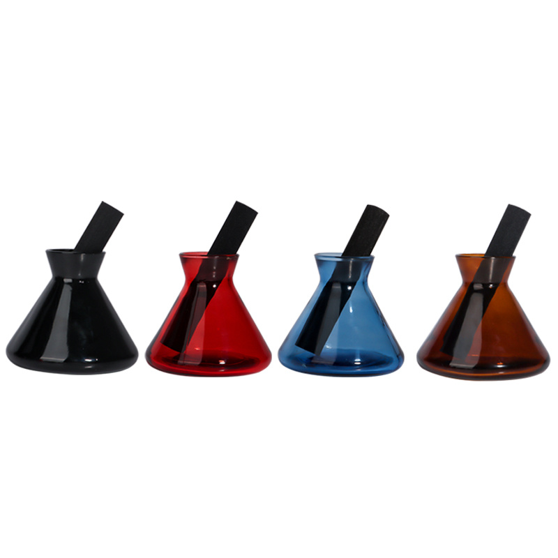 Trumpet perfume bottle glass empty bottle home decoration (7).jpg