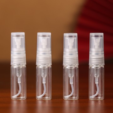 Perfume Bottle test Tube Sample Glass Bottle Press Spray Bottle
