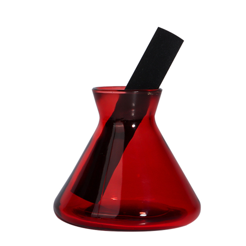 Trumpet perfume bottle glass empty bottle home decoration (5).jpg