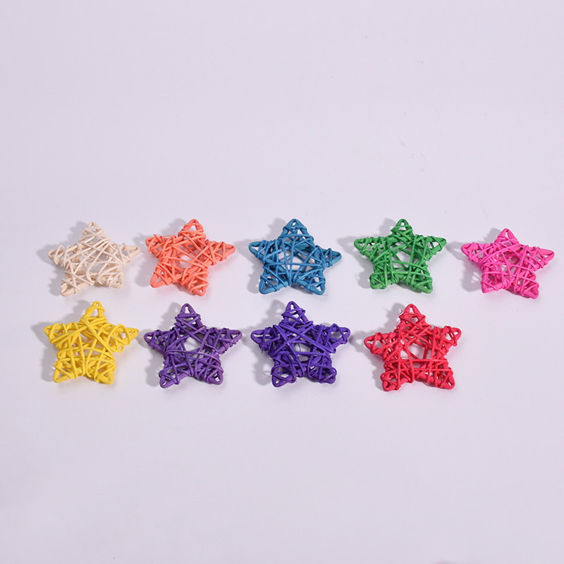 Natural decorative rattan handcraft star shape decor aroma diffuser (4).jpg